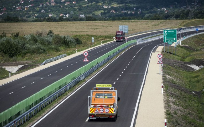 2018 márciusától használható lesz a 8-as főút várpalotai elkerülője