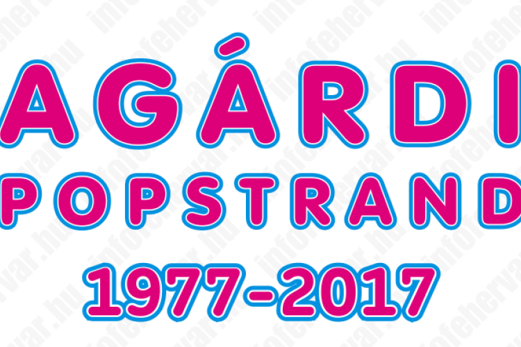 Jubileum! Idén nyáron 40. születésnapját ünnepli az Agárdi Popstrand!