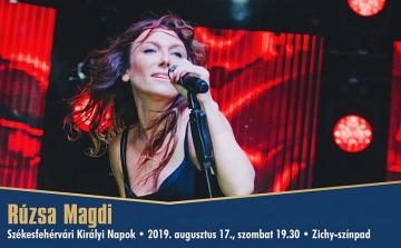Rúzsa Magdi ad koncertet szombaton este a Zichy színpadon