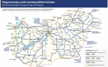 Július 21-ig lehet véleményezni a 2023 decemberétől érvényes vasúti menetrendet