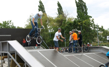 Este hét óráig tart nyitva a Bregyóban a BMX és gördeszka park