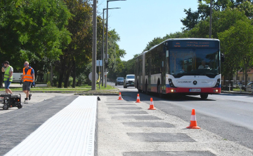 Közelebb kerül a Szedreskerti lakónegyedhez az új buszmegálló