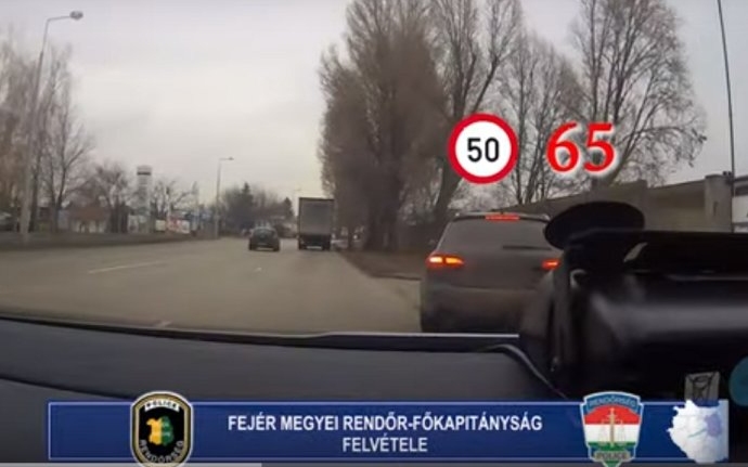 Ellenőriznek civil autóból Székesfehérváron és Fejér megyében is, így határozzák meg az ellenőrizendő területeket