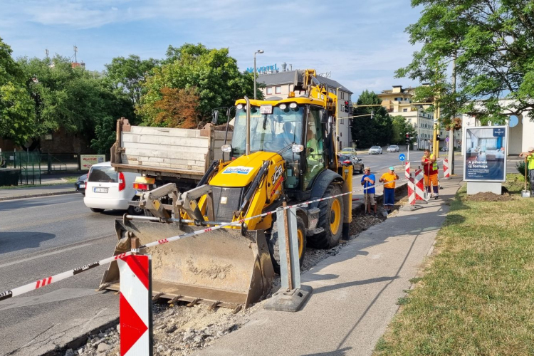 Öt helyszínen épül járda és bicikliút Székesfehérváron - márciusra lesz kész a járda a Kiskút útján