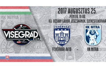 Visegrád Kupa: Fehérvár AV19 - HK Nitra