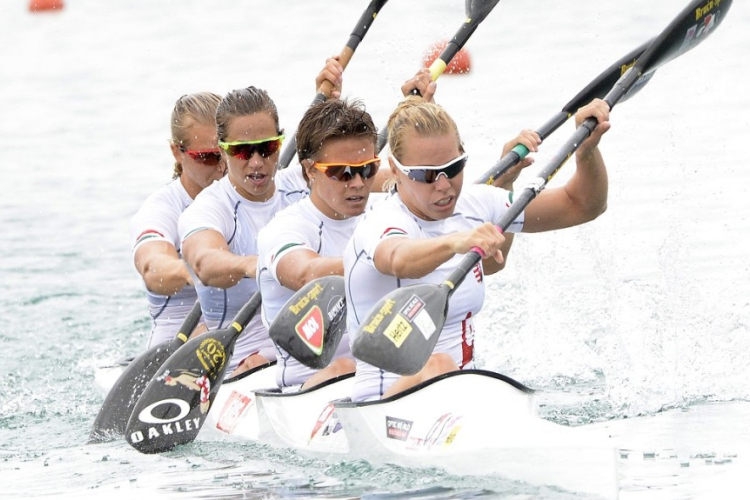 Hatalmas aranyeső hullott a magyarokra a kajak-kenu Eb-n