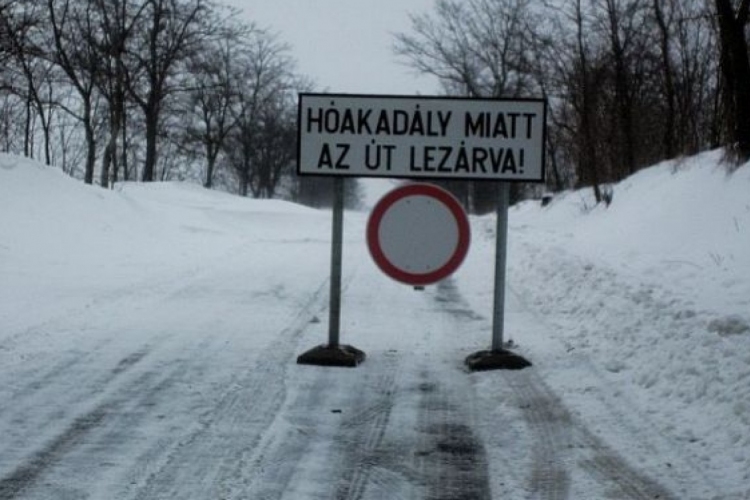 Havazás - Már hat út járhatatlan Győr megyében