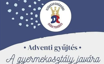 Adventi gyűjtést szervez a gyermekosztály javára a Székesfehérvári Diáktanács