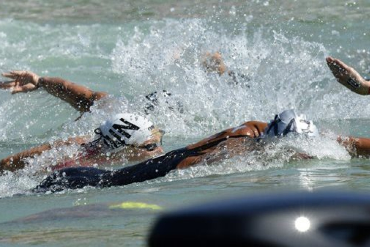 Hetedik helyen végzett a magyar vegyes váltó nyílt vizen