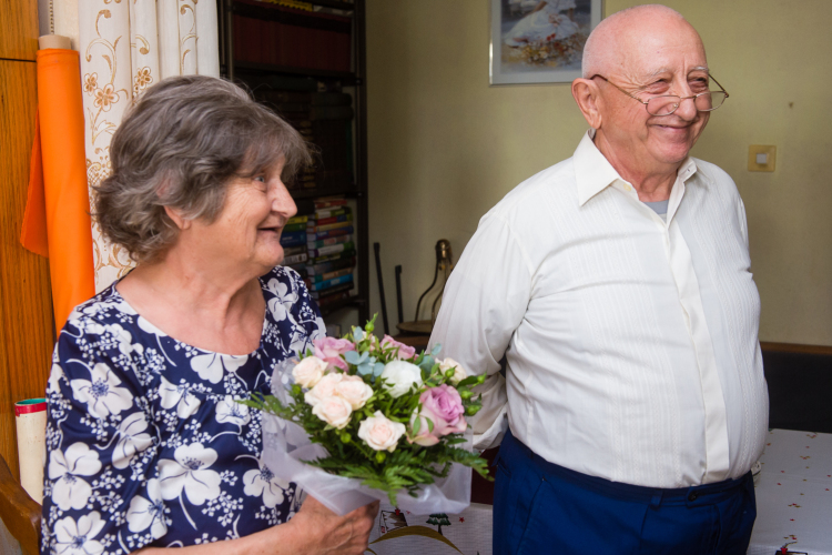 Kupa Miklós nyugállományú őrnagyot köszöntötték 80. születésnapja alkalmából