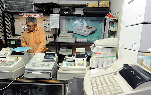 Sok trafikost vertek át a kasszások