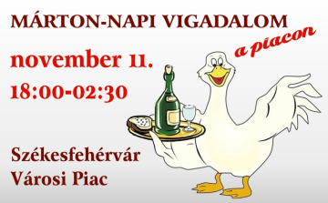 Márton-napi vigadalom lesz a Városi Piacon november 11-én