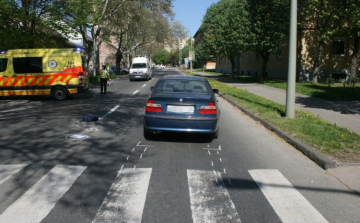 A zebrán ütötték el a 41 éves nőt a Horvát István utcában